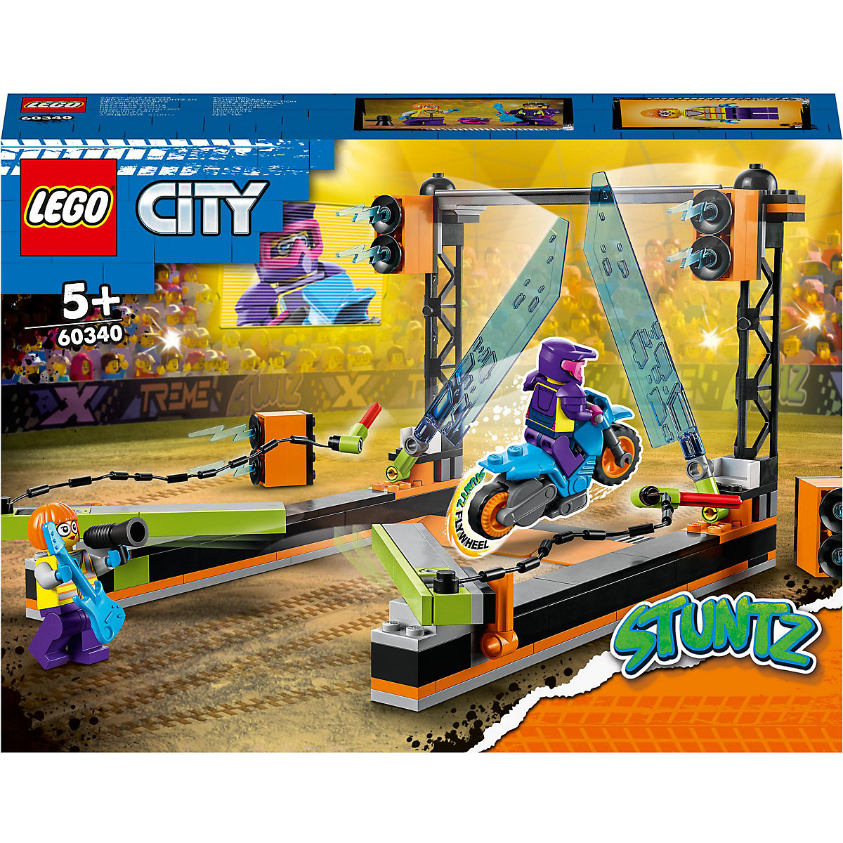 LEGO® City Stuntz 60340 Hindernis-Stuntchallenge