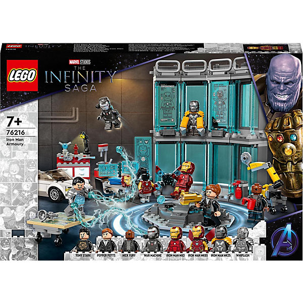LEGO® Marvel Super Heroes™ 76216 Iron Mans Werkstatt