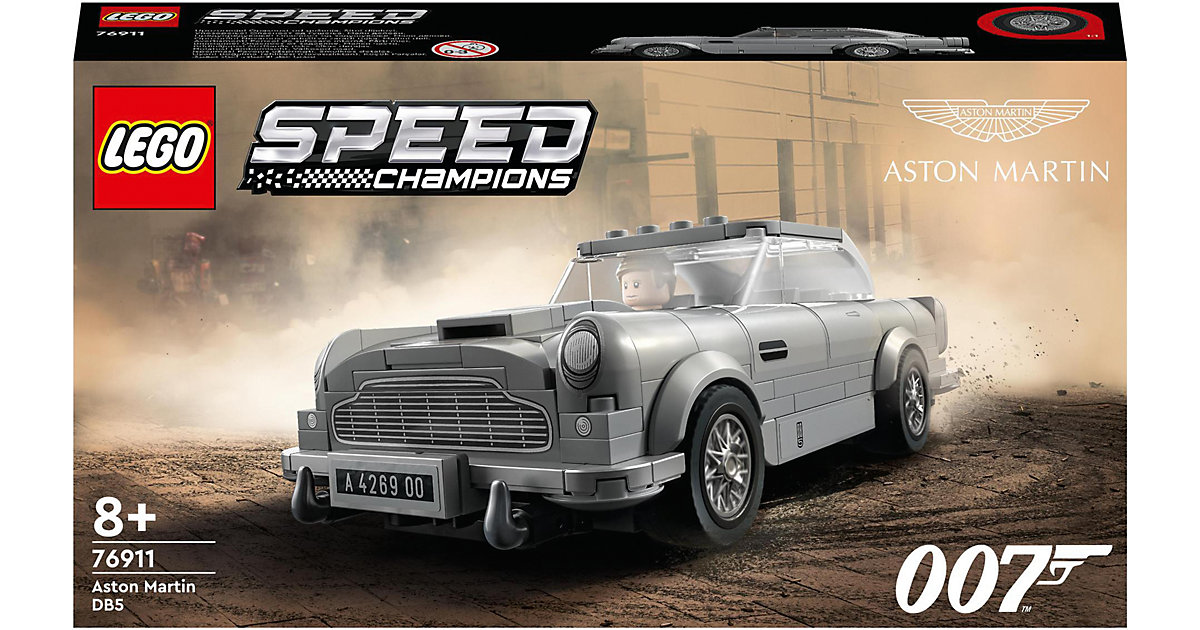 Image of LEGO Speed Champions 76911 007 Aston Martin DB5