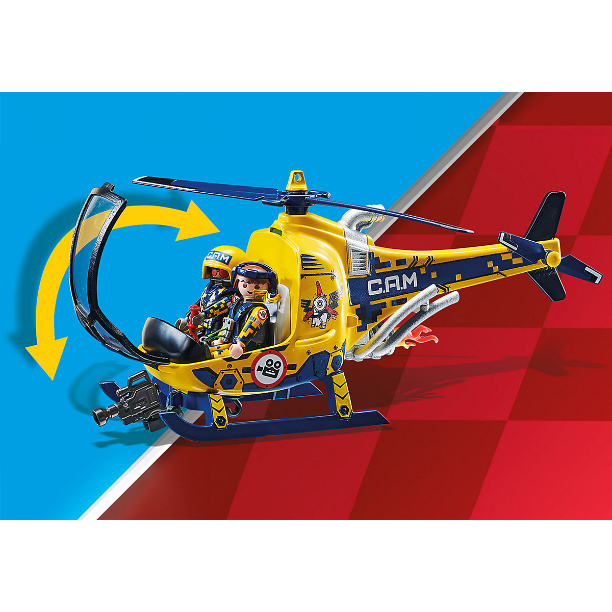 PLAYMOBIL® 70833 Air Stuntshow Filmcrew-Helikopter