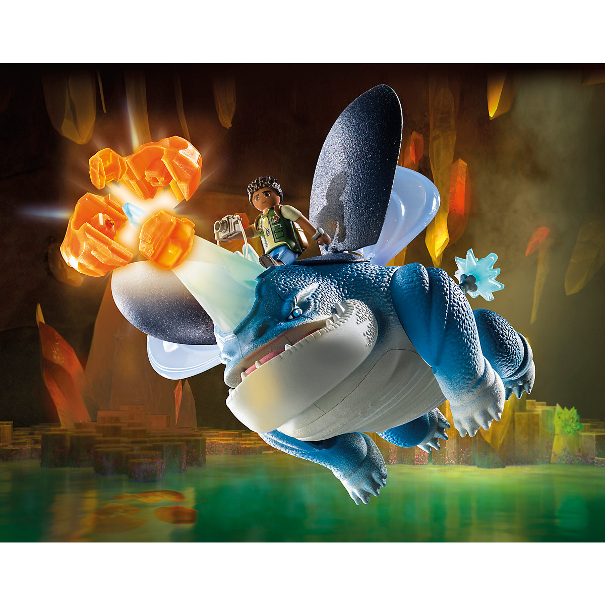 PLAYMOBIL® 71082 Dragons: The Nine Realms Plowhorn &amp; D'Angelo
