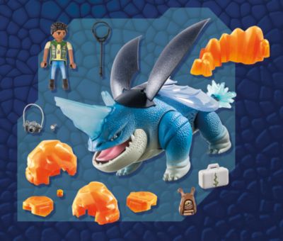 PLAYMOBIL® 71082 Dragons: The Nine Realms Plowhorn &amp; D'Angelo