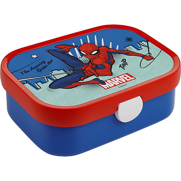Brotdose Campus Spider-Man, inkl. Bento-Einsatz & Snackgabel