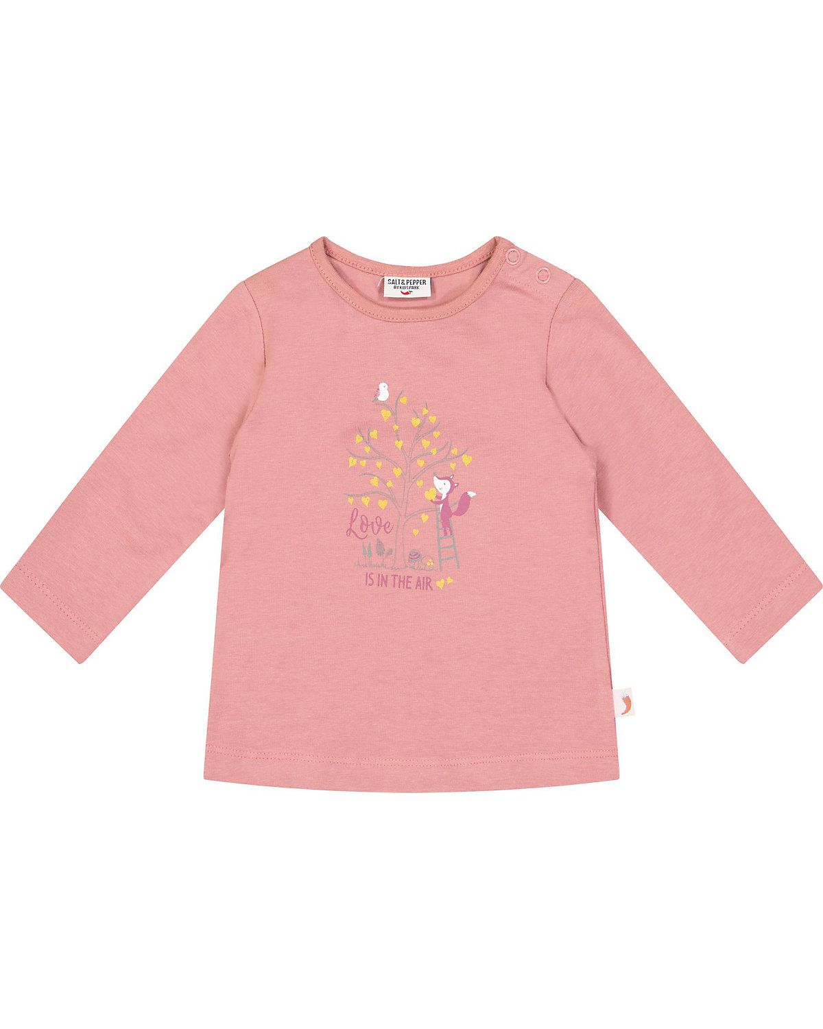 Salt and Pepper Baby Langarmshirt für Mädchen GU7739 Salt and Pepper Baby Langarmshirt für Mädchen GU7739