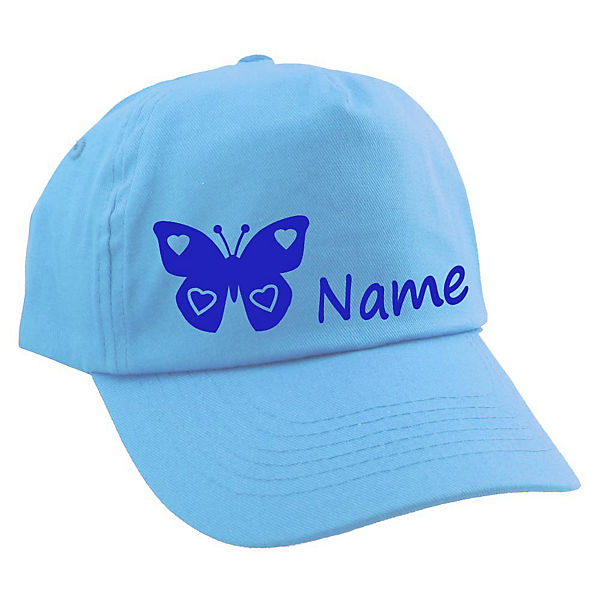 Cap Schmetterling personalisiert mit Namen
