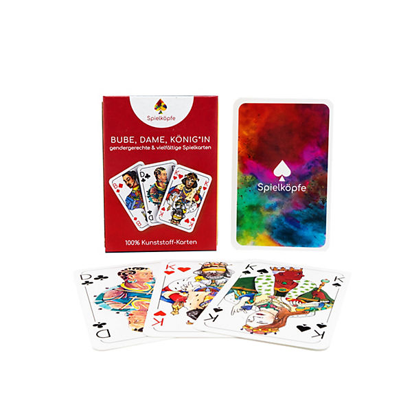 Spielkarten - Kunststoffkarten - Das gendergerechte Kartendeck