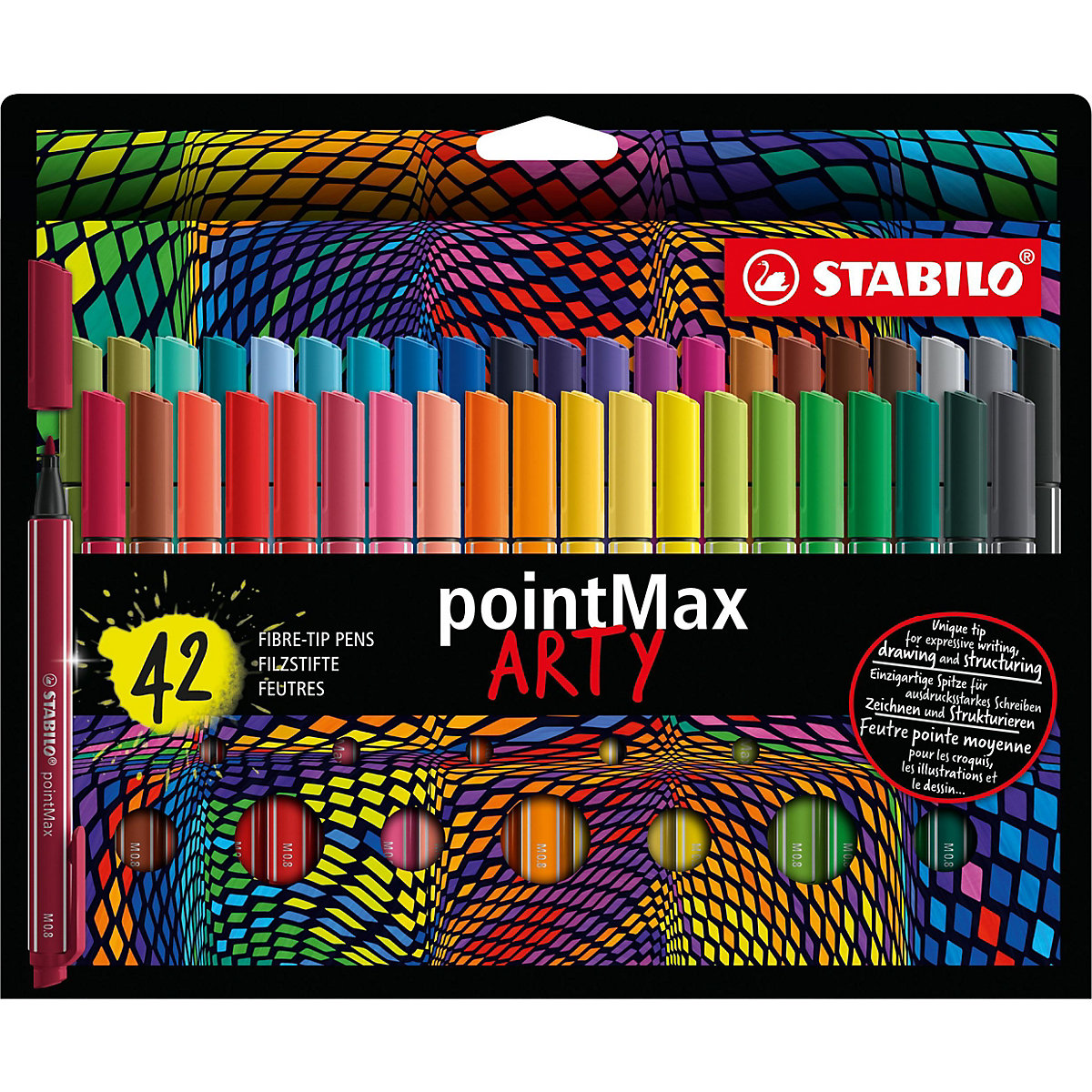 Filzschreiber pointMax ARTY 42 Farben