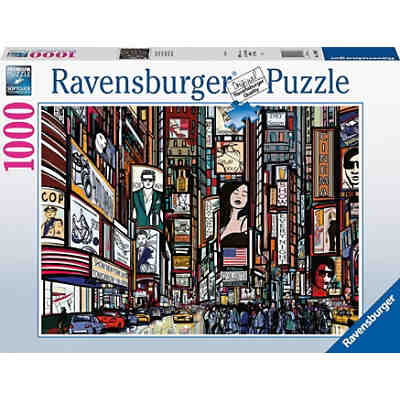 Puzzle 17088 Buntes New York 1000 Teile Puzzle