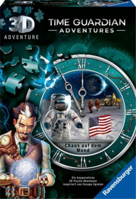 Image of 3D Adventure 11539 TIME GUARDIANS - Chaos auf dem Mond - Escape Room Spiel