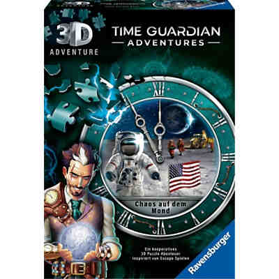 3D Adventure 11539 TIME GUARDIANS - Chaos auf dem Mond - Escape Room Spiel
