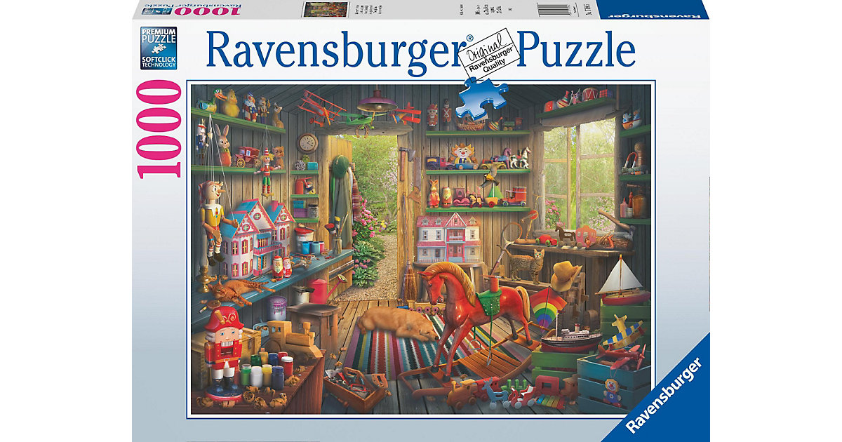 Puzzles: Ravensburger Puzzle 17084 Spielzeug von damals 1000 Teile Puzzle