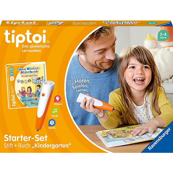 tiptoi® Starter-Set: Stift und Wörter-Bilderbuch Kindergarten