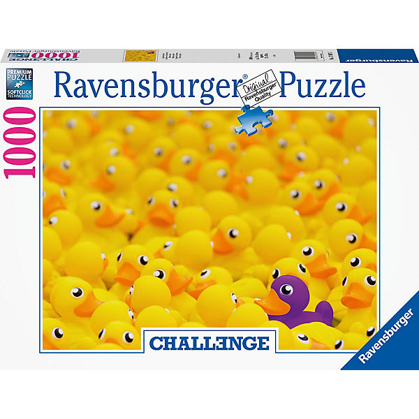 Challenge Puzzle 17097 - Quietscheenten 1000 Teile