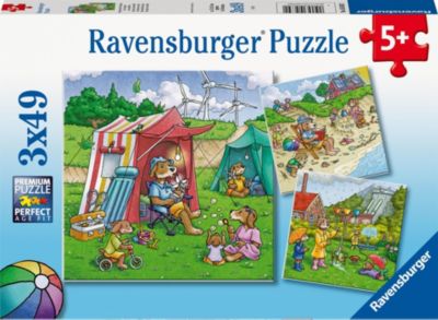 Image of Kinderpuzzle - Regenerative Energien - 3x49 Teile Puzzle