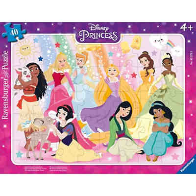 Rahmenpuzzle - Unsere Disney Prinzessinnen - 40 Teile Disney