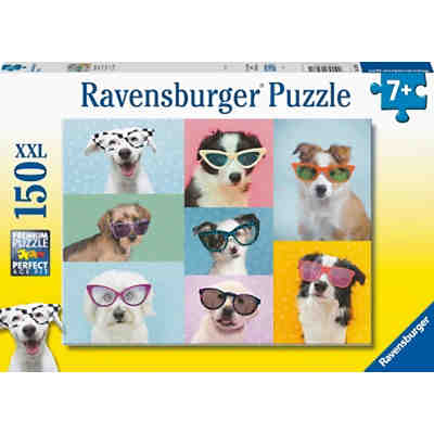 Kinderpuzzle - Witzige Hunde - 150 Teile Puzzle