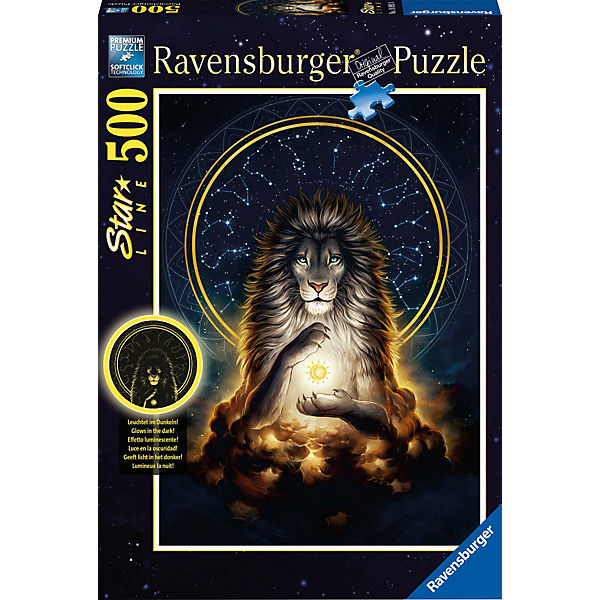 Puzzle Starline 16992 Leuchtender Löwe 500 Teile Puzzle