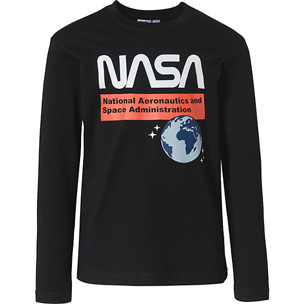 NASA Langarmshirt NASA für Jungen, Weltraum