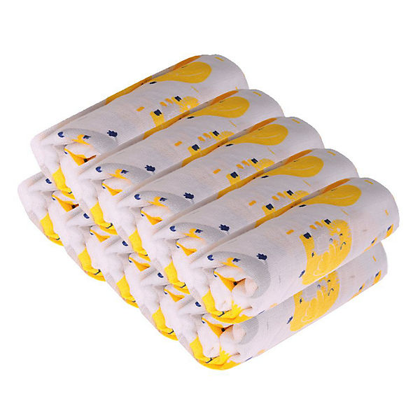 Stoffwindeln 10er Pack Stoffwindeln Mullwindeln Babytücher Spucktücher Stilltücher für Kinder
