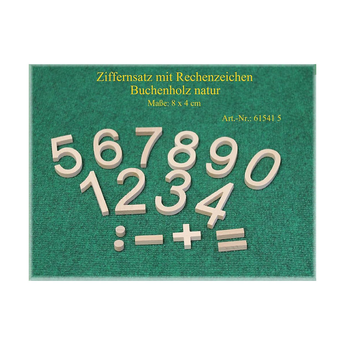 Lernspielzeug Zahlensatz & Rechenzeichen