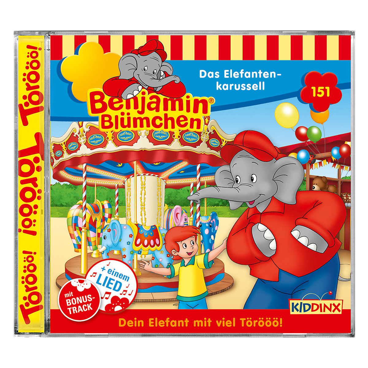 CD Benjamin Blümchen 151 Das Elefantenkarussell