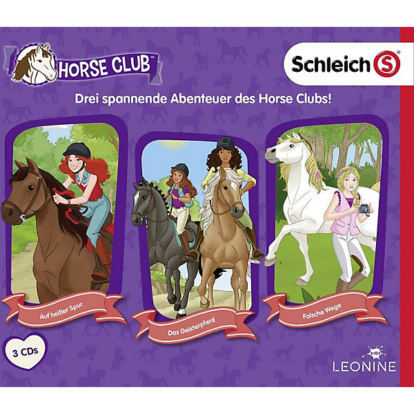 CD-Box Schleich - Horse Club 2 Hörspielbox F4-6