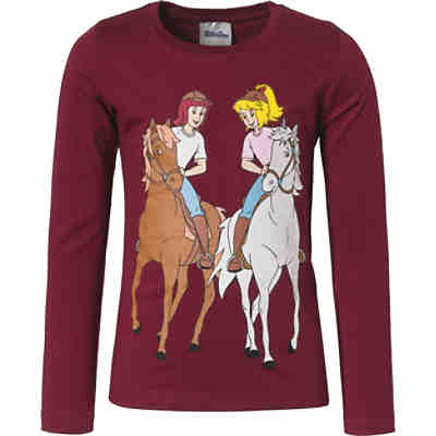 Bibi und Tina Langarmshirt für Mädchen, Pferde