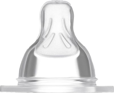 Sauger Weithals, Silikon, Gr. X, 2er Pack