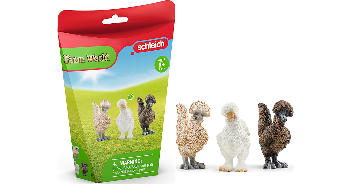 Spielzeug/Sammelfiguren: Schleich Schleich Farm World 42574 Hühnerfreunde