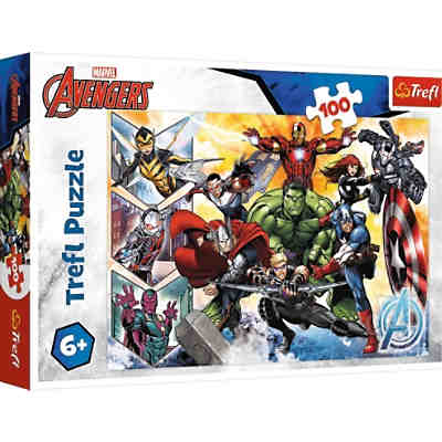 Puzzle - Disney Marvel - The Power of the Avengers, 100 Teile