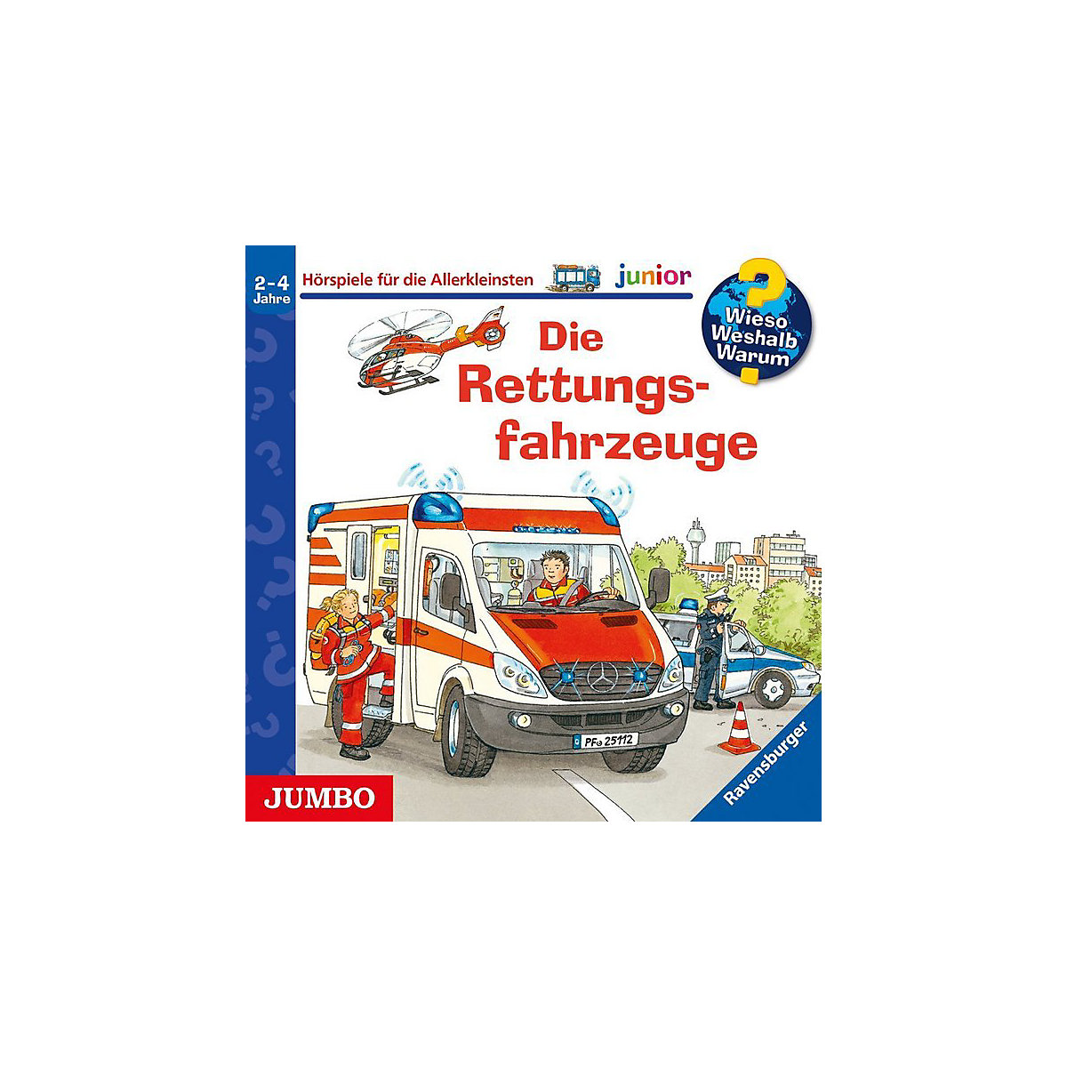 JUMBO Verlag Die Rettungsfahrzeuge 1 Audio-CD
