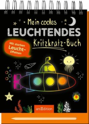 Image of Buch - Mein cooles leuchtendes Kritzkratz-Buch