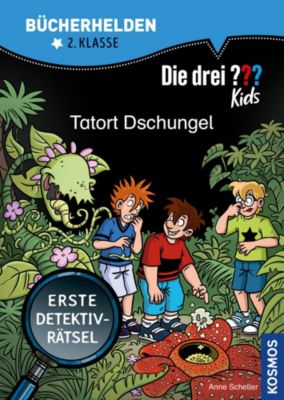 Image of Buch - Die drei ??? Kids, Bücherhelden 2. Klasse, Tatort Dschungel