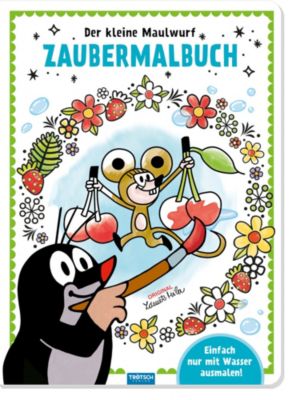 Image of Buch - Trötsch Der kleine Maulwurf Malbuch Zaubermalbuch