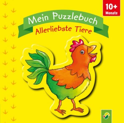 Image of Buch - Mein Puzzlebuch Allerliebste Tiere Kinder ab 10 Monaten Kinder