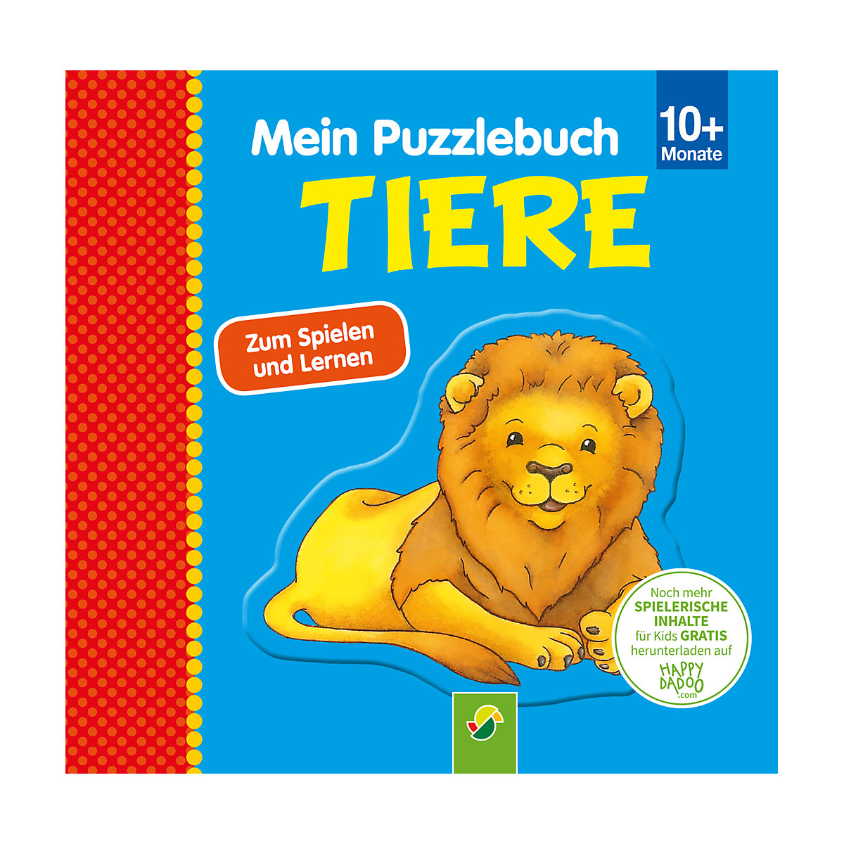 Schwager & Steinlein Verlag Mein Puzzlebuch Tiere für Kinder ab 10 Monaten