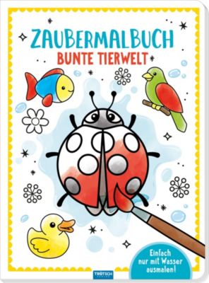 Image of Buch - Trötsch Malbuch Zaubermalbuch Bunte Tierwelt