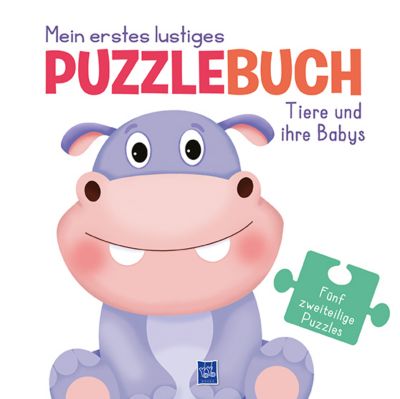 Image of Buch - Mein erstes lustiges Puzzlebuch - Tiere und ihre Babys