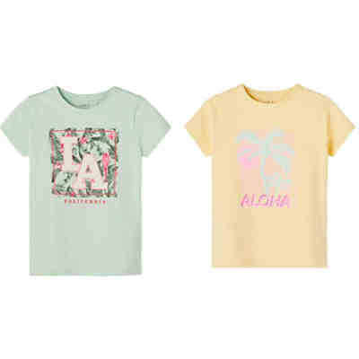 T-Shirt NKFJESA Doppelpack für Mädchen