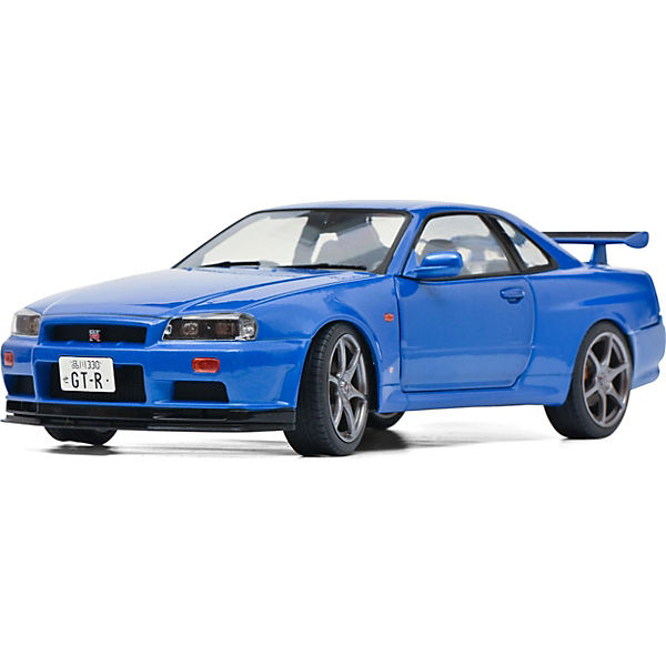 Nissan R34 GTR blau 1:18