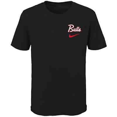 NBA Chicago Bulls Wordmark SS Tee EZ2B7BCJ2-BUL T-Shirts für Jungen