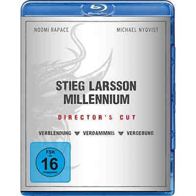 BLU-RAY Stieg Larsson Millennium Trilogie-Director's Cut