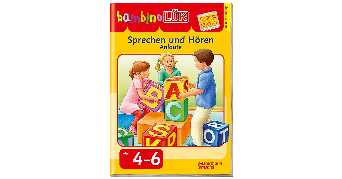 Buch - bambino LÜK: Sprechen und Hören - Anlaute
