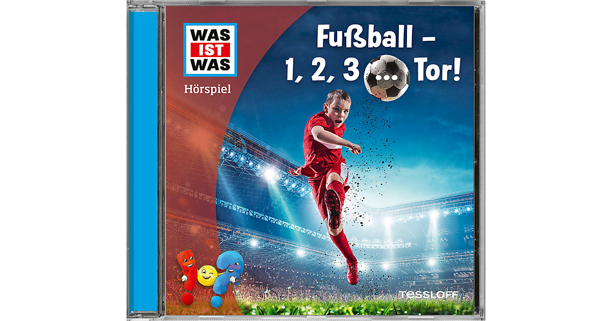 Spielzeug: Tessloff Verlag WAS IST WAS Hörspiel. Fußball - 1, 2, 3 ... Tor!, Audio-CD Hörbuch