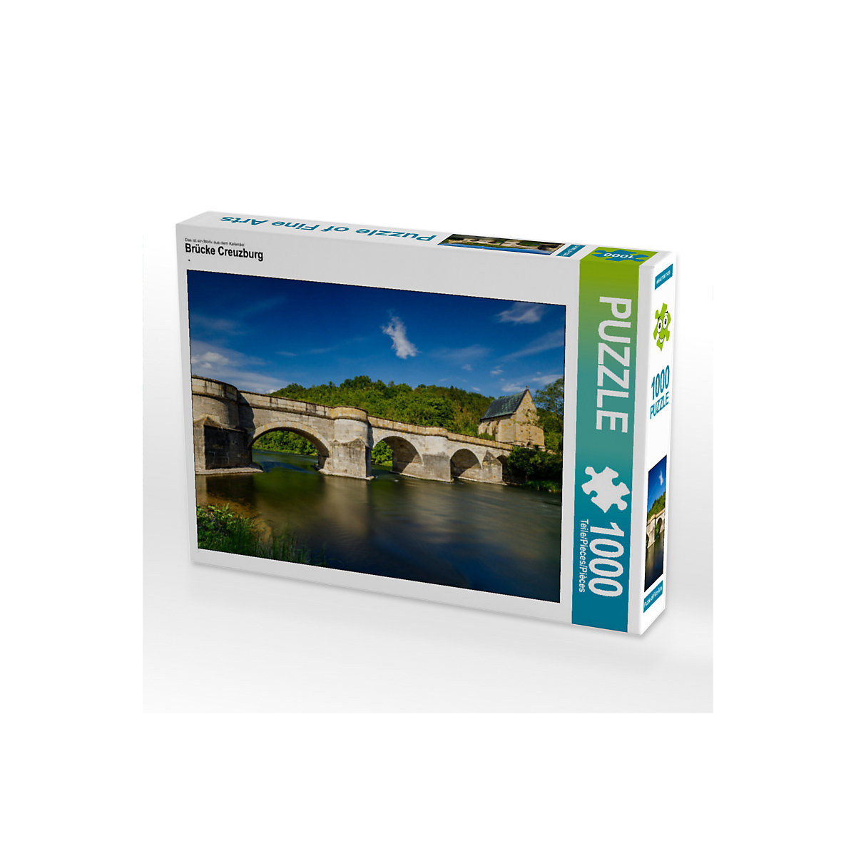 CALVENDO® Puzzle CALVENDO Puzzle Brücke Creuzburg 1000 Teile Foto-Puzzle für glückliche Stunden