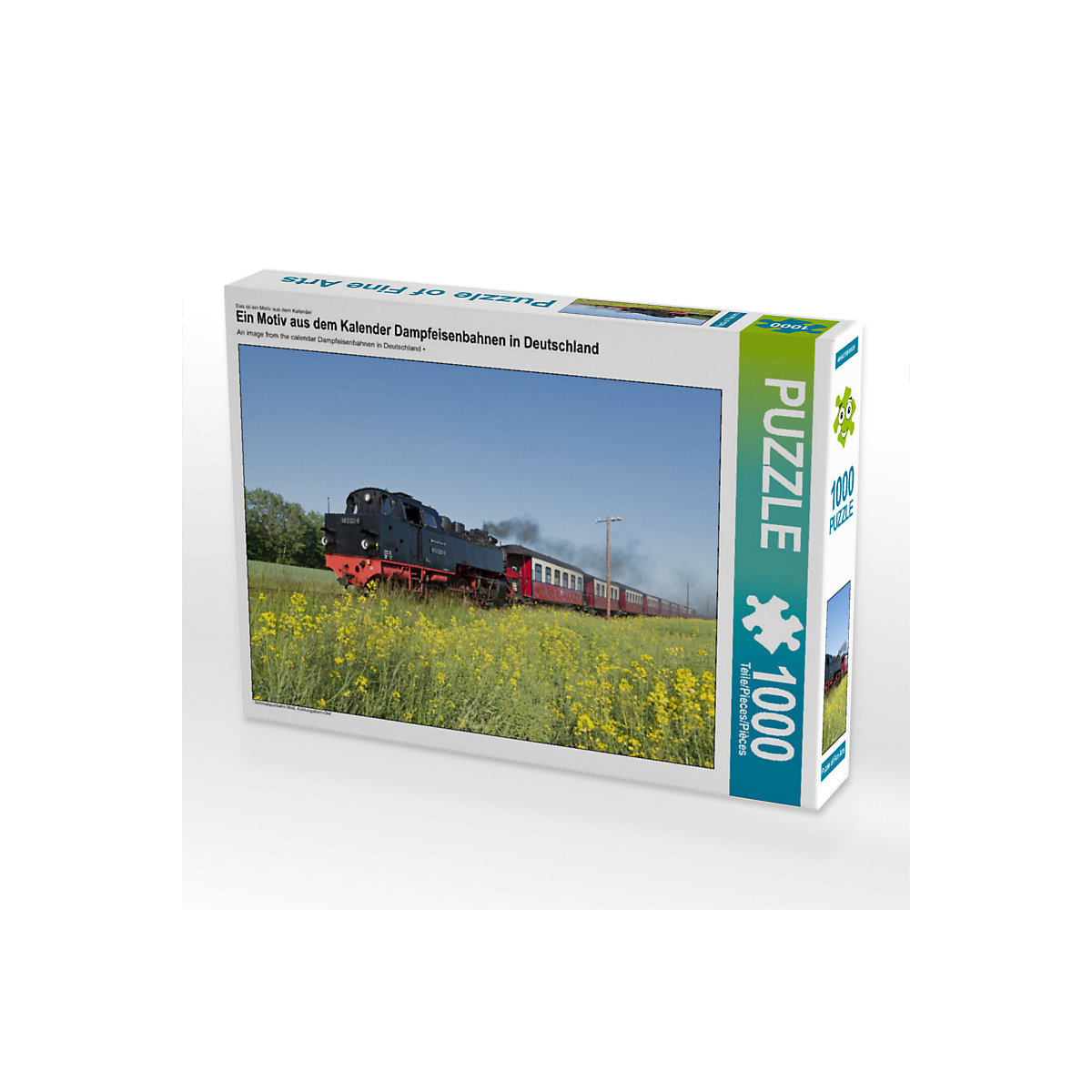 CALVENDO® Puzzle CALVENDO Puzzle Dampfeisenbahnen in Deutschland 1000 Teile Foto-Puzzle für glückliche Stunden