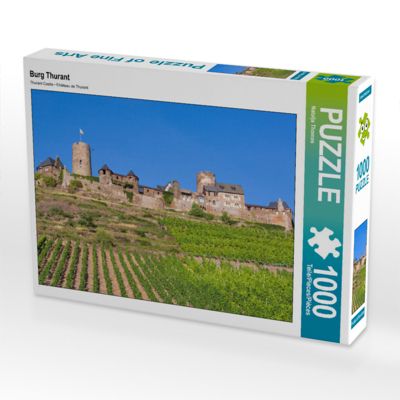 CALVENDO® Puzzle CALVENDO Puzzle Burg Thurant 1000 Teile Foto-Puzzle für glückliche Stunden