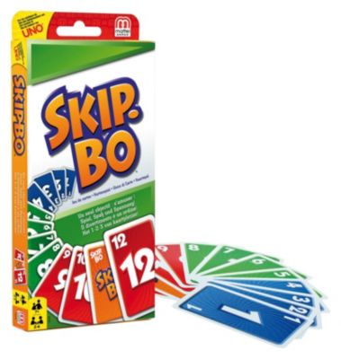 Zahlen Legespiel Skip-Bo Breaker Spiel für Kinder ab 7 Jahre von Mattel NEU OVP 