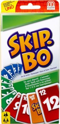 Skip-bo Kartenspiel Strategie Spiel Karten Familienspiel Kinder Spass Phase 10 