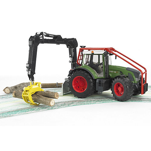 Трактор Fendt Vario лесной с манипулятором, Bruder от Bruder